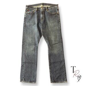 Polo Ralph Lauren Men’s Slim Straight Leg Jeans Size 34 Waist Dark Wash